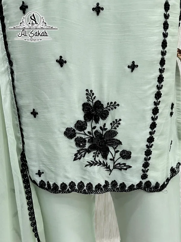 Sea_Green_Chiffon_Handwork_Embroidered_Suit_Set_For_Women