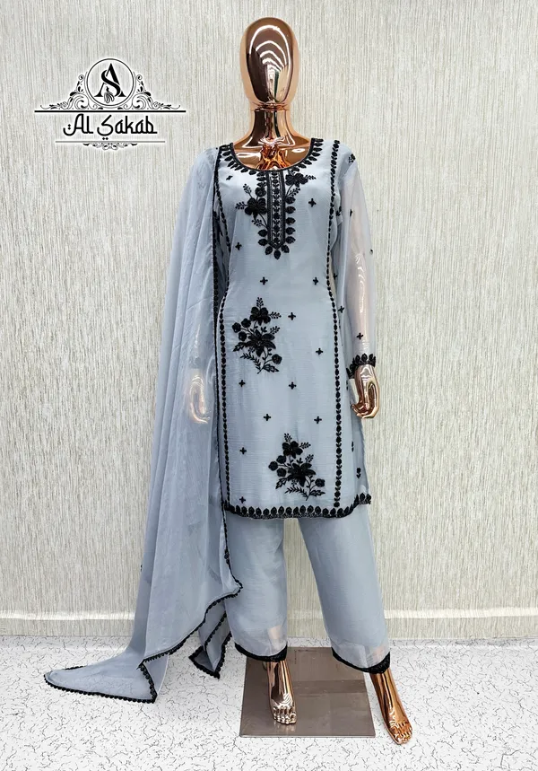 Sky_Blue_Chiffon_Handwork_Embroidered_Suit_Set_For_Women
