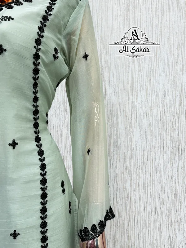 Sea_Green_Chiffon_Handwork_Embroidered_Suit_Set_For_Women