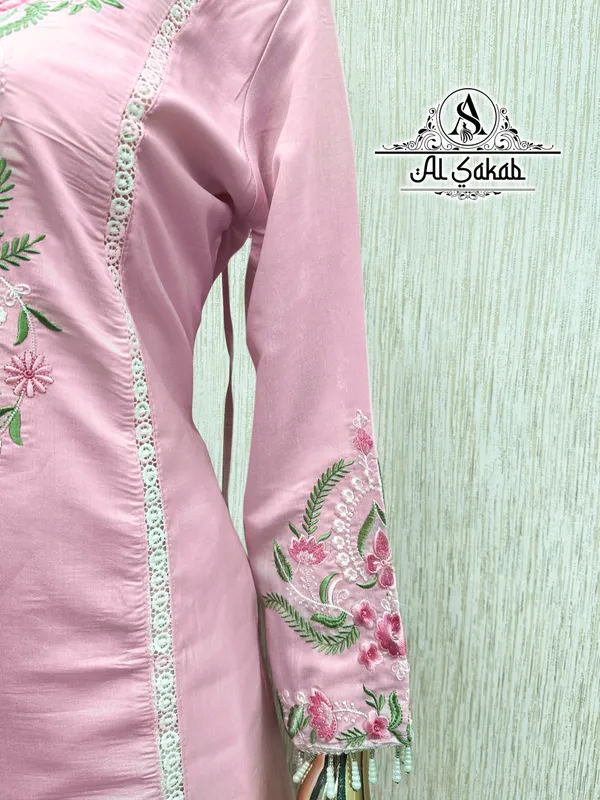 Pink_Roman_Silk_Embroidered_Cutwork_Suit_Set_For_Women