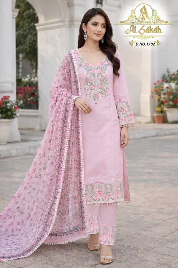 Pink_Roman_Silk_Embroidered_Cutwork_Suit_Set_For_Women