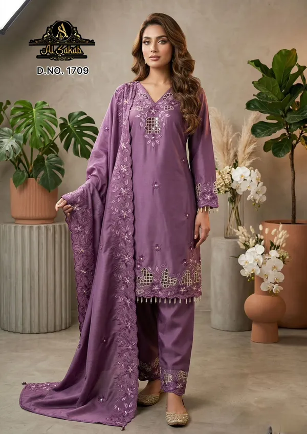 Purple_Cotton_Embroidered_Cutwork_Suit_Set_For_Women
