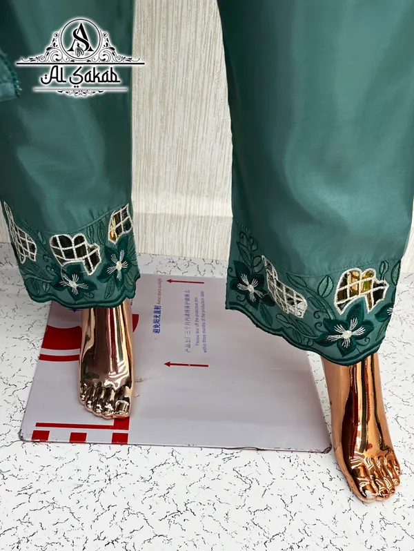 Green_Cotton_Embroidered_Cutwork_Suit_Set_For_Women