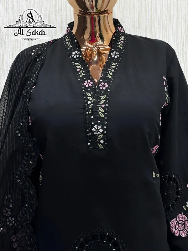 Black_Roman_Silk_Embroidered_Sequin_Cutwork_Suit_Set_For_Women
