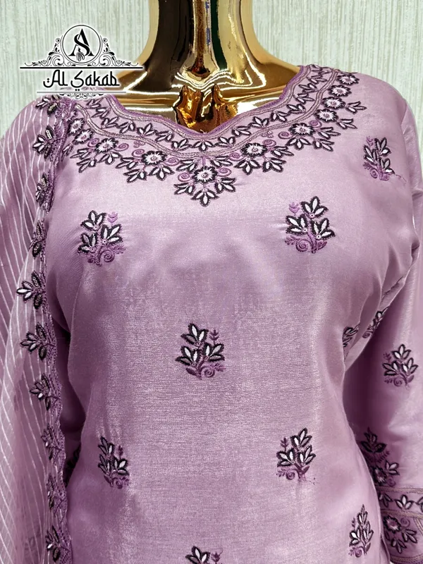 Purple_Heavy_Glass_Cotton_Embroidered_Suit_Set_For_Women