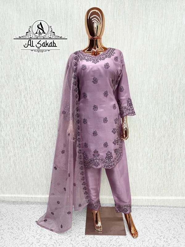 Purple_Heavy_Glass_Cotton_Embroidered_Suit_Set_For_Women