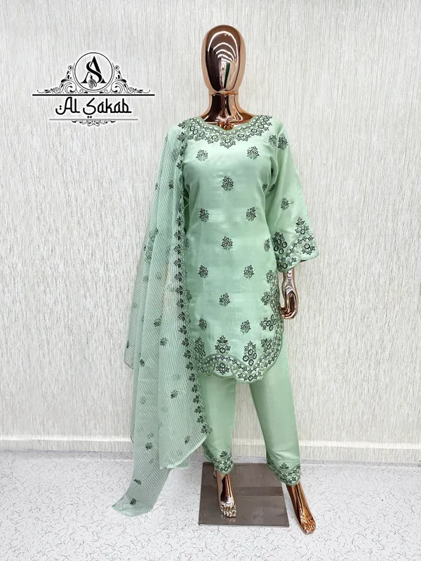 Sea_Green_Heavy_Glass_Cotton_Embroidered_Suit_Set_For_Women