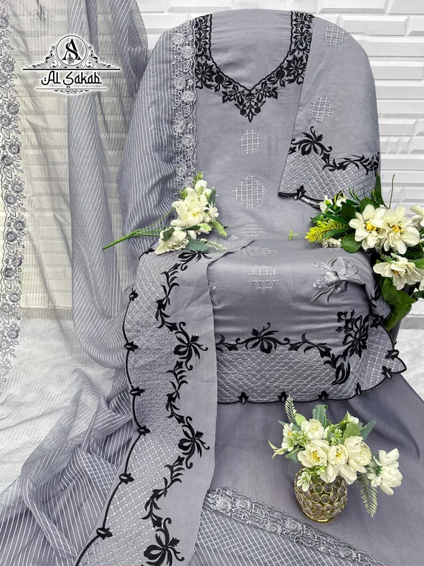 Gray_Roman_Silk_Embroidered_Cutwork_Suit_Set_For_Women