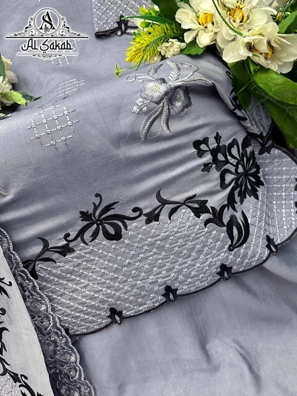Gray_Roman_Silk_Embroidered_Cutwork_Suit_Set_For_Women