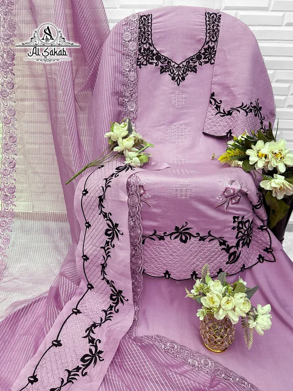 Purple_Roman_Silk_Embroidered_Cutwork_Suit_Set_For_Women