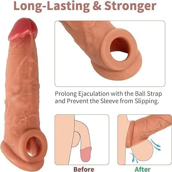 Non-Vibrating_Premium_Feel_Silicone_Dragon_Condom,_7_inch
