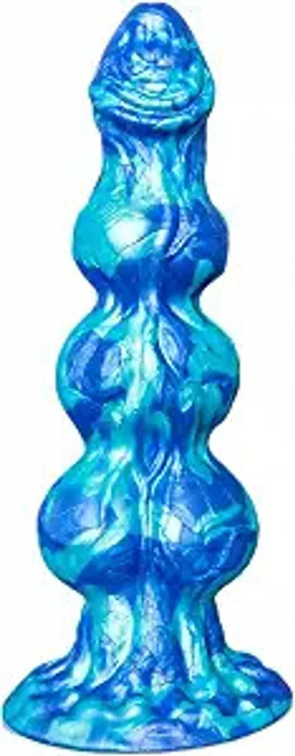 8"_Small_Beginner_Knot_Dildo_-_Monster_Fantasy_Anal_Beads_Stretcher_Trainer