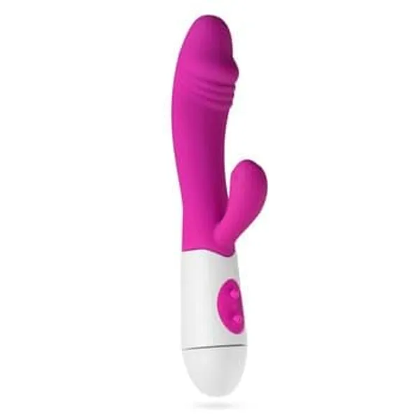 Teazers_Realistic_Rabbit_Vibrator_-_Vibrator_for_Women_with_a_Clitoral_Stimulator_on_Top_-_Sex_Toys_for_Women_to_Stimulate_G_Spot_and_-_Perfect_as_First_Vibrator_-_Purple