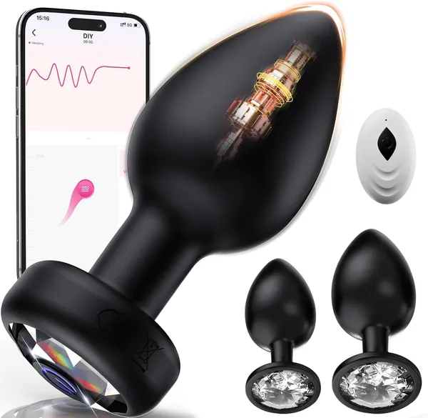 Silicone_Vibrating_Butt_Plug_Set_Of_3