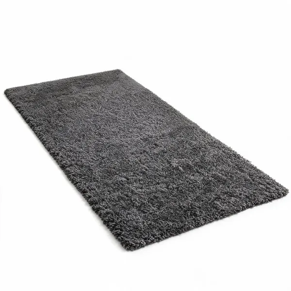 Polyester_Hand_Woven_Shaggy_Grey_Runner_Carpet