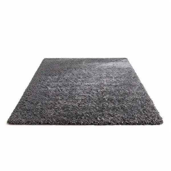 Polyester_Shaggy_Solid_Grey_Area_Rug