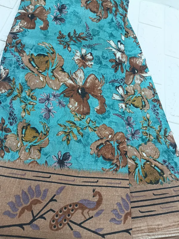 Cotton_Silk_Printed_Designer_Saree_For_Women