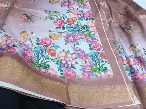 Chanderi_Cotton_Printed_Designer_Pallu_Zari_Border_Saree_For_Women