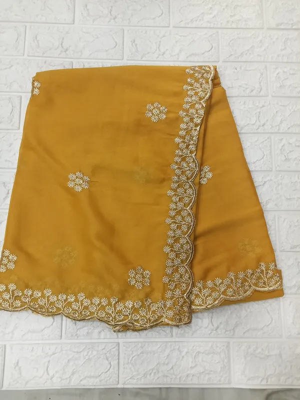Mustard_Embroidered_Saree_for_Women