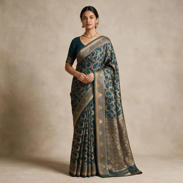 Art_Silk_Zari_Woven_Desigenr_Pallu_Saree_For_Women