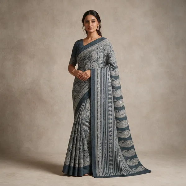 Cotton_Silk_Printed_Designer_Saree_For_Women