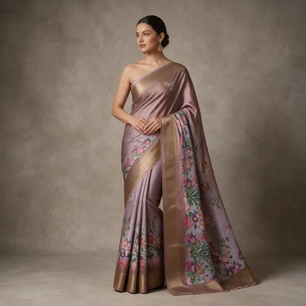 Chanderi_Cotton_Printed_Designer_Pallu_Zari_Border_Saree_For_Women