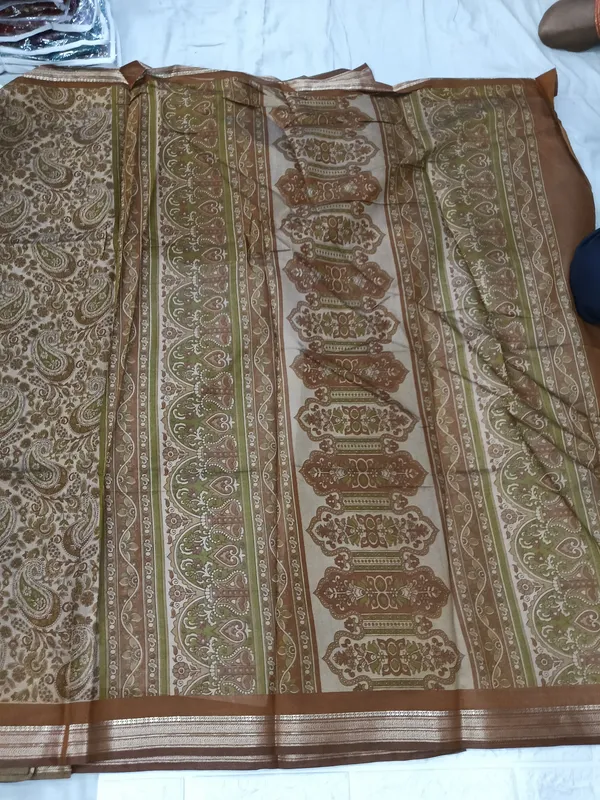 Pure_Mul_Cotton_Brown_Paisley_Print_Saree_For_Women