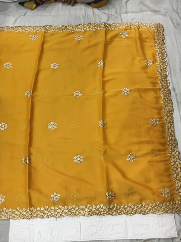 Mustard_Embroidered_Saree_for_Women