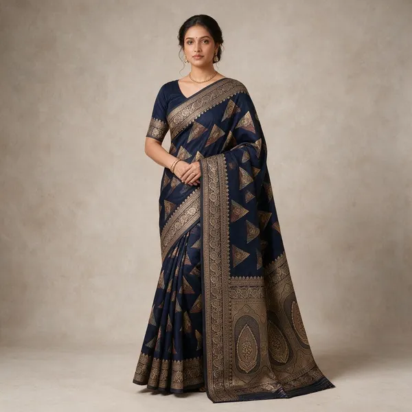 Art_Silk_Zari_Woven_Desigenr_Pallu_Saree_For_Women