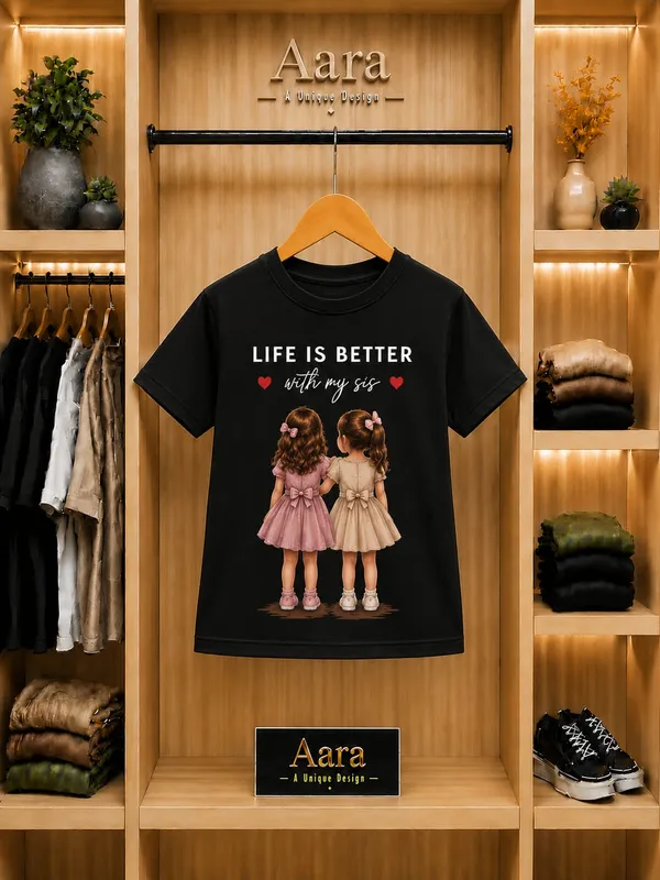Black_Graphic_Print_T-Shirt_For_Girls
