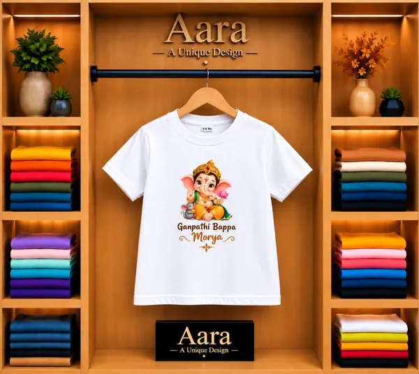 White_Printed_T-Shirt_For_Kids