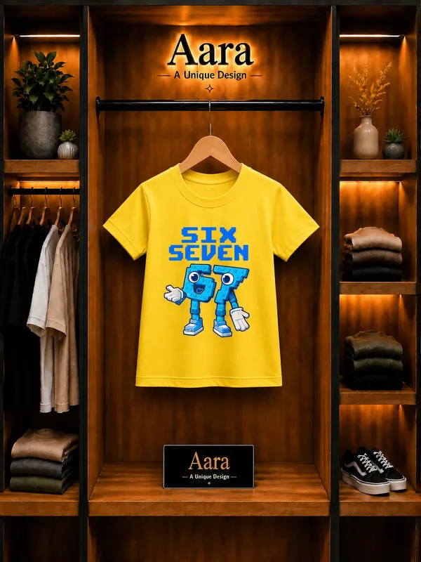 Yellow_Casual_Fit_T-Shirt_For_Boys