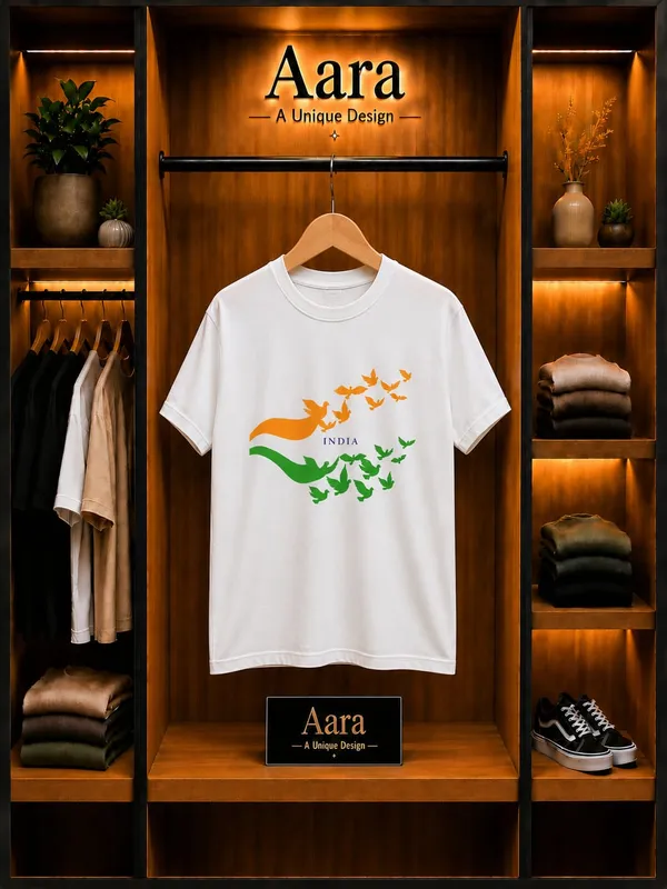 White_Casual_T-Shirt_For_Kids