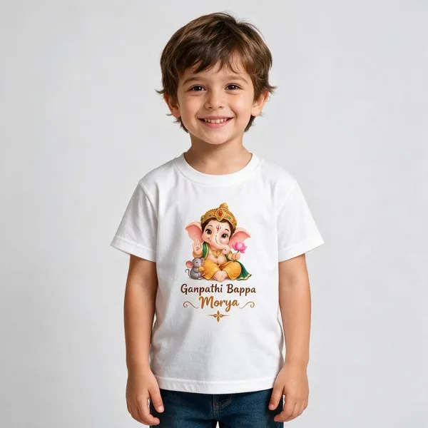 White_Printed_T-Shirt_For_Kids