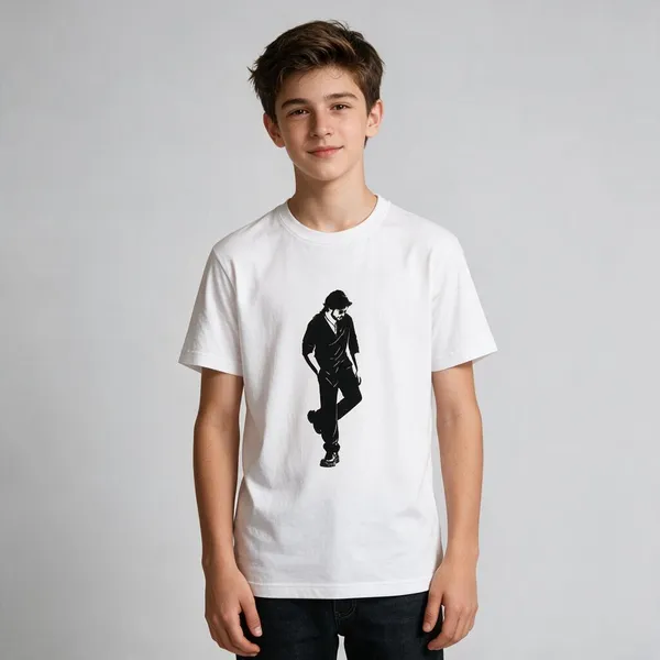 White_Graphic_Print_T-Shirt_For_Kids