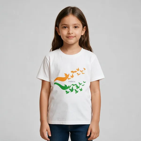 White_Casual_T-Shirt_For_Kids