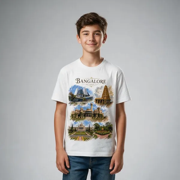 White_Graphic_Print_T-Shirt_For_Kids