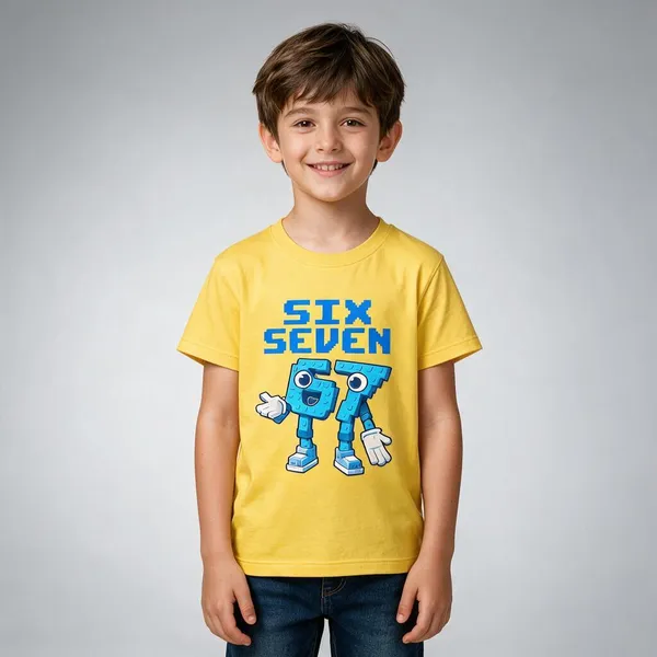 Yellow_Casual_Fit_T-Shirt_For_Boys