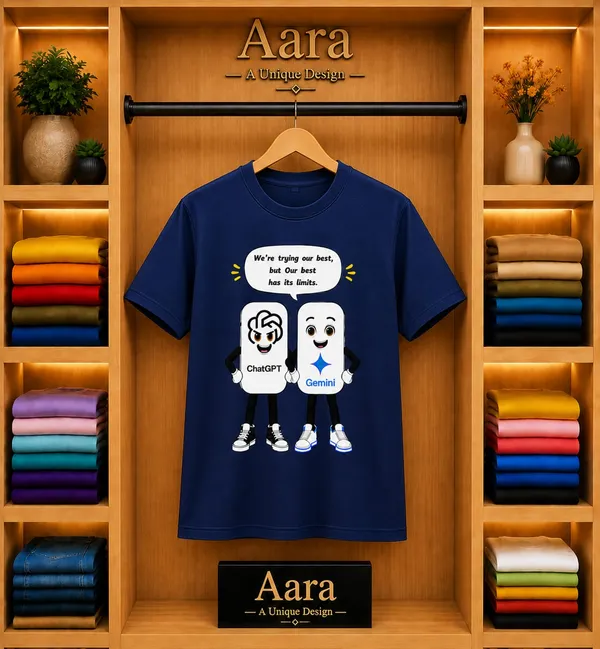 Navy_Blue_Graphic_Print_T-Shirt_for_Unisex