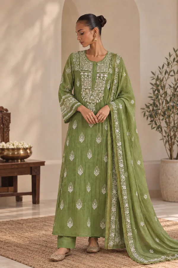 Green_Embroidered_Straight_Kurta_Set_for_Women