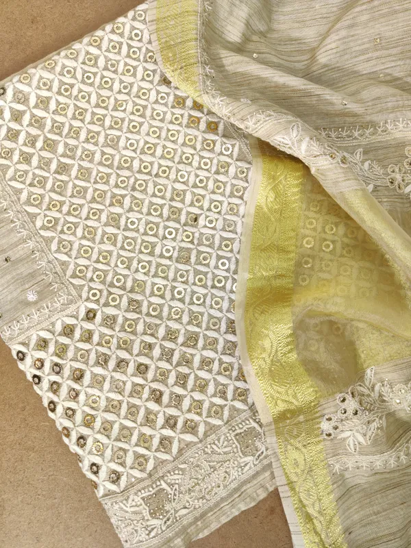 Beige_Organza_Embroidered_Unstitched_Suit_Set_for_Women