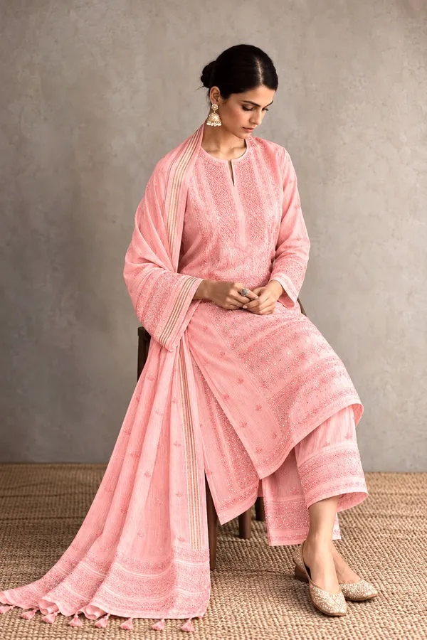 Pink_Embroidered_Straight_Kurta_Set_For_Women