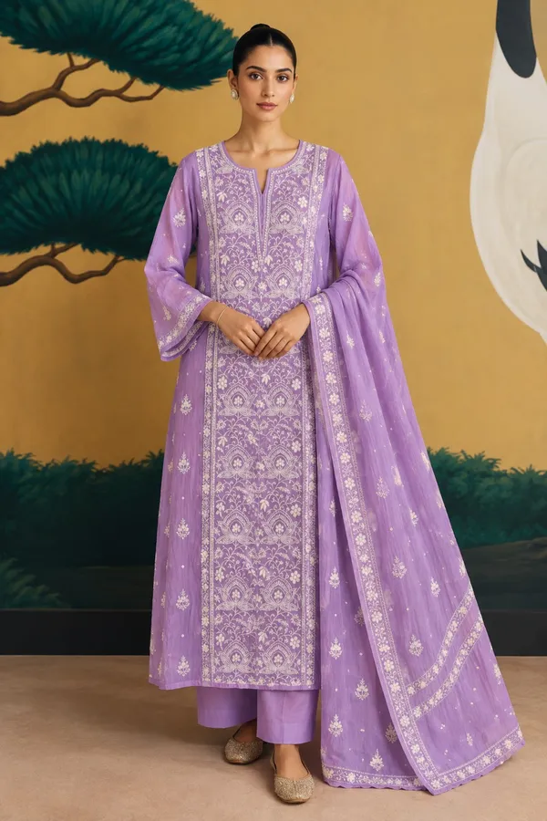 Purple_Embroidered_Straight_Kurta_Set_for_Women