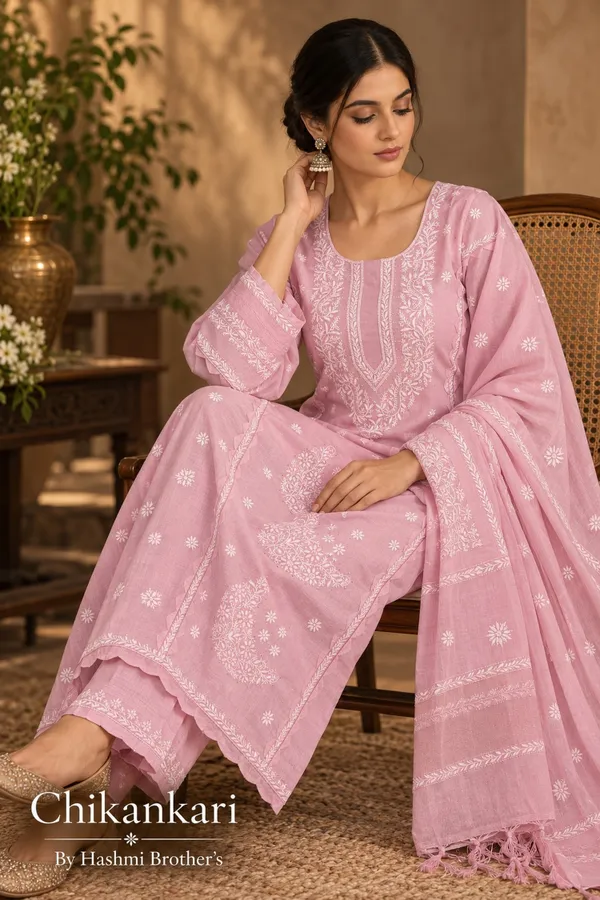 Pink_Chikankari_Straight_Kurta_Set_for_Women