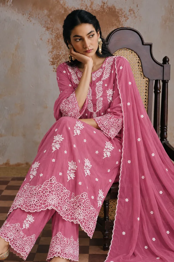 Magenta_Embroidered_Palazzo_Pants_for_Women