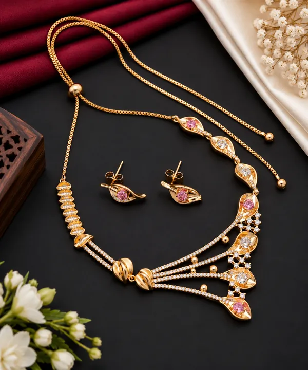 Gold_Tone_Stone_Studded_Necklace_Set_for_Women