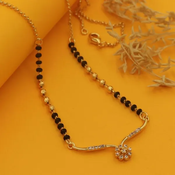 Gold_Tone_Floral_Pendant_Mangalsutra_Necklace_for_Women