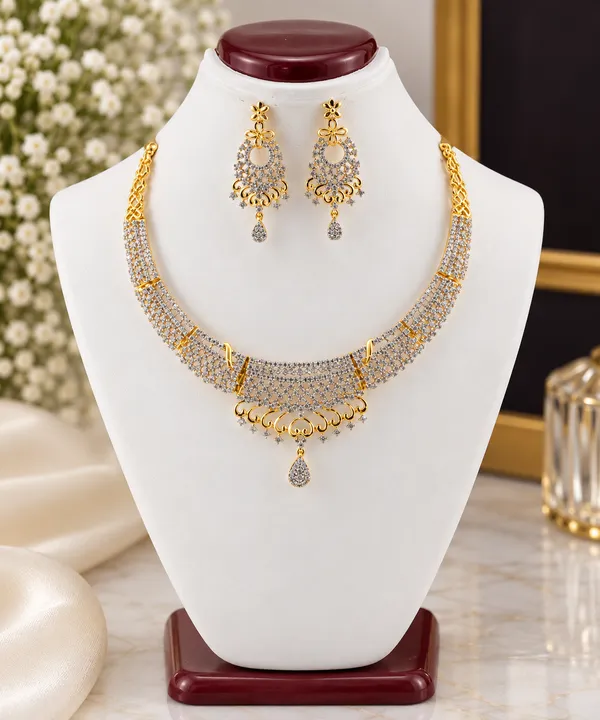 Gold_Tone_Crystal_Design_Necklace_Set_for_Women
