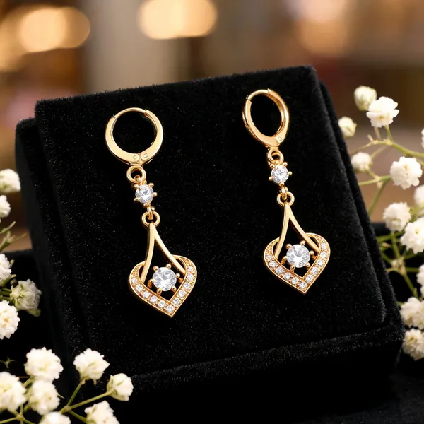 Gold_Alloy_Rhinestone_Heart_Drop_Earrings_For_Women