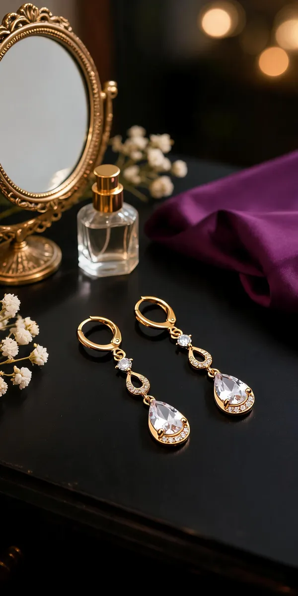 Gold_Alloy_Crystal_Teardrop_Drop_Earrings_For_Women